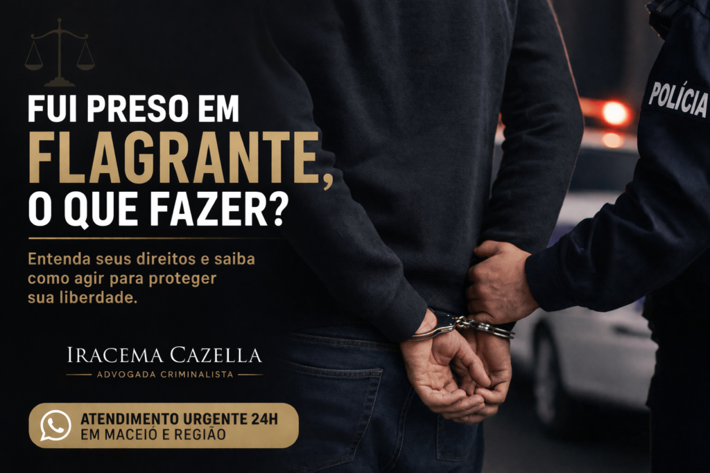 Prisão em Flagrante em Maceió Advogada Criminalista